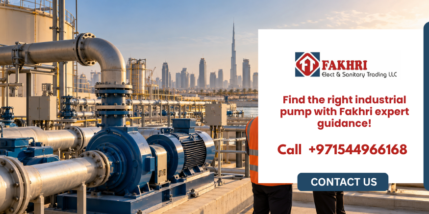 Contact Fakhri Elect for guidance in choosing the right water pump for your project
